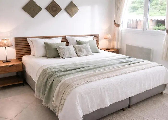 Tres Joli T3, 55m2 Climatise Region Propriano 5 Personnes 公寓 Compoli